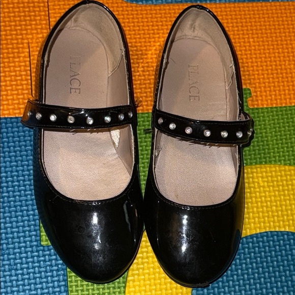The Children’s Place| 🥰💕✨🎊 Black Kids' Mary Jane Shoes - Picture 1 of 9
